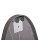 Καθρεπτησ τοιχου crither hm4486.02 με πλαισιο mdf σε grey marble χρωμα 49x140υεκ. **