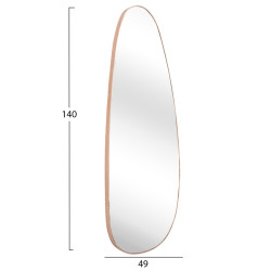 Καθρεπτησ τοιχου crither hm4486.03 με πλαισιο mdf φυσικο χρωμα ξυλου 49x140υεκ. ** Καθρεπτησ τοιχου crither hm4486.03 με πλαισιο mdf φυσικο χρωμα ξυλου 49x140υεκ. **