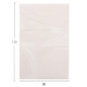 Πινακασ σειρα santorini hm4505 mdf σε υπολευκο χρωμα 80x4(πάχος)x120υεκ. **