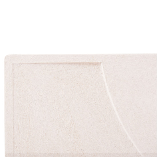 Πινακασ ορθογωνιοσ σειρα santorini hm4509 mdf υπολευκο χρωμα 60x4(πάχος)x80υεκ. **