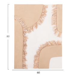 Πινακασ ορθογωνιοσ σειρα santorini hm4533 mdf υπολευκο-καφε-κροσια μπεζ 60x4,5(πάχος)x80υεκ ** Πινακασ ορθογωνιοσ σειρα santorini hm4533 mdf υπολευκο-καφε-κροσια μπεζ 60x4,5(πάχος)x80υεκ **