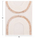 Πινακασ ορθογωνιοσ σειρα santorini hm4535 mdf υπολευκο χρωμα-διακοσμηση μπεζ 48x4,5(πάχος)x60υεκ. **
