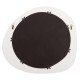 Καθρεπτησ τοιχου οβαλ σειρα santorini hm4511 mdf σε υπολευκο 82x3,5x74υεκ **