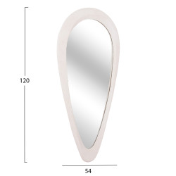 Καθρεπτησ τοιχου σειρα santorini hm4512 mdf σε υπολευκο 54x3,5x120υεκ ** Καθρεπτησ τοιχου σειρα santorini hm4512 mdf σε υπολευκο 54x3,5x120υεκ **