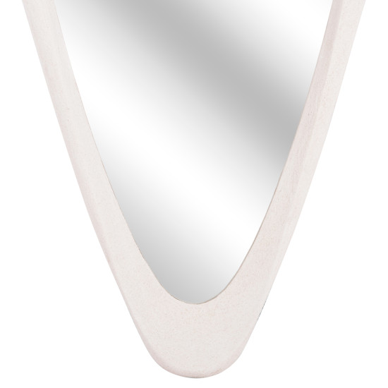 Καθρεπτησ τοιχου σειρα santorini hm4512 mdf σε υπολευκο 54x3,5x120υεκ **