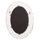 Καθρεπτησ τοιχου σειρα santorini hm4528 mdf υπολευκο-διακοσμηση σε μπεζ 60x2x80υεκ. **