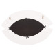 Καθρεπτησ τοιχου σειρα santorini hm4529 mdf υπολευκο-διακοσμηση σε μπεζ 81x1,8x54υεκ. **