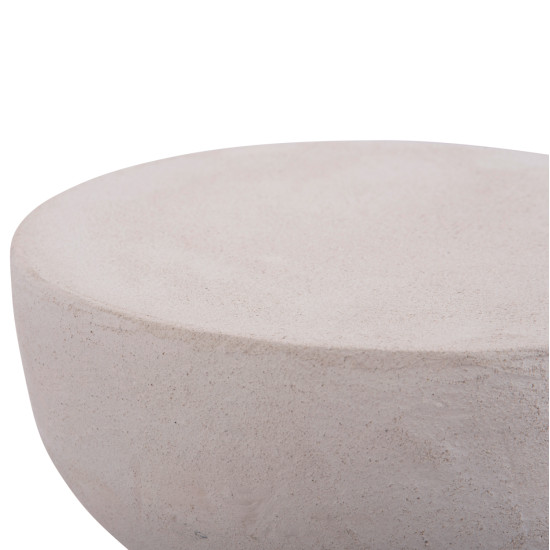 Σκαμπο σειρα santorini hm18041 πολυρητινη σε υπολευκο φ30,5x46υεκ ** Σκαμπο σειρα santorini hm18041 πολυρητινη σε υπολευκο φ30,5x46υεκ **