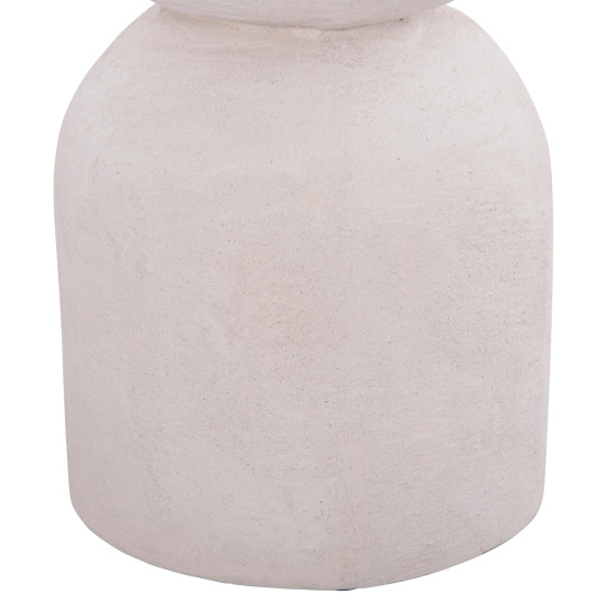 Σκαμπο σειρα santorini hm18041 πολυρητινη σε υπολευκο φ30,5x46υεκ ** Σκαμπο σειρα santorini hm18041 πολυρητινη σε υπολευκο φ30,5x46υεκ **