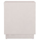 Κομοδινο σειρα santorini hm18047 mdf σε υπολευκο χρωμα-3 συρταρia 48x38x55,5υεκ. **