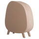 Ραφιερα σειρα santorini hm18060.02 mdf σε καφε χρωμα 120x38x133υεκ. **