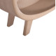 Ραφιερα σειρα santorini hm18060.02 mdf σε καφε χρωμα 120x38x133υεκ. **