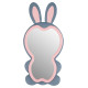 Παιδικοσ καθρεφτησ δαπεδου bunny hm4489.02 mdf ροζ & μπλε-μαυρο stand 80x162υεκ. **