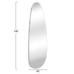 Καθρεπτησ τοιχου crither hm4486.05 με πλαισιο mdf σε white marble χρωμα 49x140υεκ. ** Καθρεπτησ τοιχου crither hm4486.05 με πλαισιο mdf σε white marble χρωμα 49x140υεκ. **