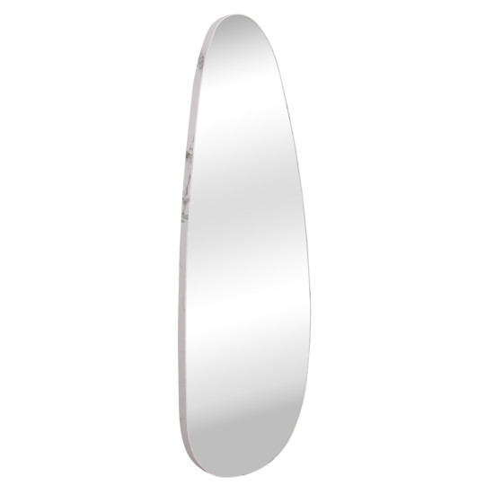 Καθρεπτησ τοιχου crither hm4486.05 με πλαισιο mdf σε white marble χρωμα 49x140υεκ. **