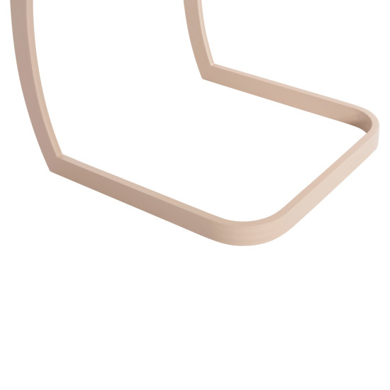 Βοηθητικο τραπεζι ξαπλωστρασ rickon hm6324.04 αλουμινιο σε σαμπανι 45x48x49,5υεκ **