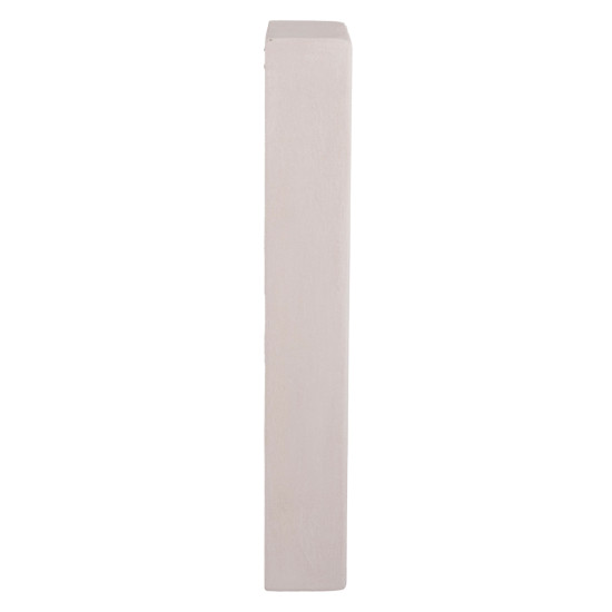 Ραφιερα τοιχου σειρα santorini hm18069 mdf σε υπολευκο χρωμα 47,5x18x120υεκ. **