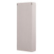 Ραφιερα τοιχου σειρα santorini hm18069 mdf σε υπολευκο χρωμα 47,5x18x120υεκ. **