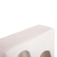 Ραφιερα τοιχου σειρα santorini hm18069 mdf σε υπολευκο χρωμα 47,5x18x120υεκ. **