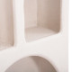 Ραφιερα τοιχου σειρα santorini hm18069 mdf σε υπολευκο χρωμα 47,5x18x120υεκ. **