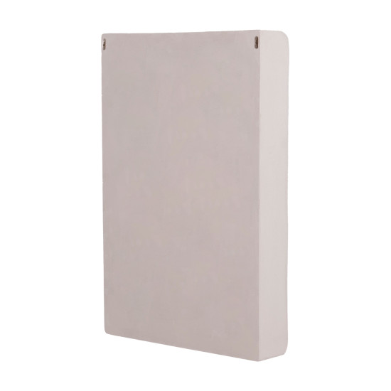 Ραφιερα-κομμο σειρα santorini hm18059 mdf σε υπολευκο 80x18x120υεκ. **
