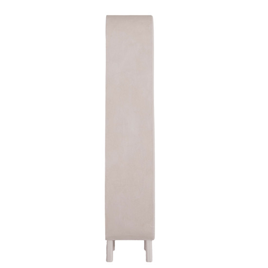 Ραφιερα σειρα santorini hm18067 mdf σε υπολευκο χρωμα 80x38x196υεκ. **