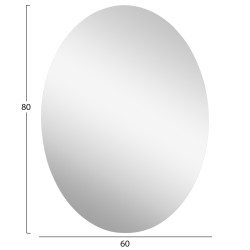 Καθρεπτησ τοιχου οβαλ cane hm4492 χωρισ πλαισιο 60x80υεκ. ** Καθρεπτησ τοιχου οβαλ cane hm4492 χωρισ πλαισιο 60x80υεκ. **