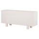 Μπουφεσ σειρα santorini hm18068 mdf σε υπολευκο χρωμα-3 πορτεσ 140x38x64υεκ. **