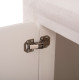 Μπουφεσ σειρα santorini hm18068 mdf σε υπολευκο χρωμα-3 πορτεσ 140x38x64υεκ. **