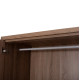 Ντουλαπα με καθρεφτη & συρταρια jarry hm2485.11 sonama oak μελαμινη 119x48x183υεκ **