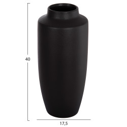 Επιτραπεζιο κεραμικο διακοσμητικο βαζο galad hm4587.02 μαυρο ματ φ17,5x40υ εκ. ** Επιτραπεζιο κεραμικο διακοσμητικο βαζο galad hm4587.02 μαυρο ματ φ17,5x40υ εκ. **