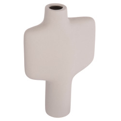 Επιτραπεζιο κεραμικο διακοσμητικο σειρα arken hm4622.03 γκρι ματ 22,5x7,5x34εκ **