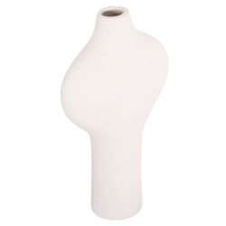 Επιτραπεζιο κεραμικο διακοσμητικο arken hm4621.01 κρυσταλλ.υπολευκο 18x8x32υ εκ . **