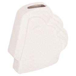 Επιτραπεζιο κεραμικο διακοσμητικο humans hm4585 εκρου-υφη κρυσταλλου 22x5x24.5υεκ ** Επιτραπεζιο κεραμικο διακοσμητικο humans hm4585 εκρου-υφη κρυσταλλου 22x5x24.5υεκ **