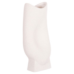 Επιτραπεζιο κεραμικο διακοσμητικο σειρα glaζε hm4609.01 κρυσταλλ.υπολευκο 16.5x11x38υεκ **