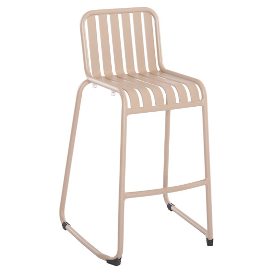 Σκαμπο μπαρ αλουμινιου rachel hm6341.04 σαμπανι 59,5x55x101υεκ. **