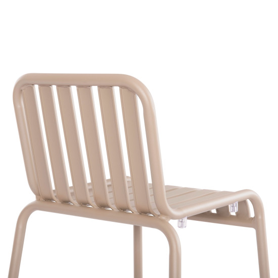 Σκαμπο μπαρ αλουμινιου rachel hm6341.04 σαμπανι 59,5x55x101υεκ. **