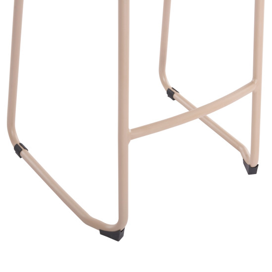 Σκαμπο μπαρ αλουμινιου rachel hm6341.04 σαμπανι 59,5x55x101υεκ. **