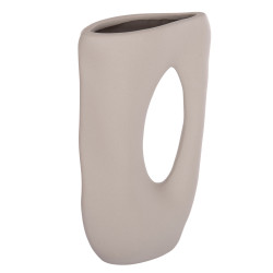 Επιτραπεζιο κεραμικο διακοσμητικο sebor hm4626.02 γκρι ματ 21x8x35.5υεκ **