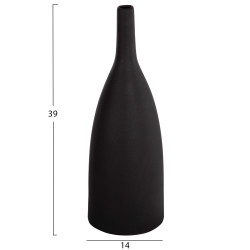 Επιτραπεζιο κεραμικο διακοσμητικο galad hm4634.02 μαυρο ματ φ14x39υεκ ** Επιτραπεζιο κεραμικο διακοσμητικο galad hm4634.02 μαυρο ματ φ14x39υεκ **