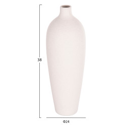 Επιτραπεζιο κεραμικο διακοσμητικο galad hm4624.01 υπολευκο κρυσταλλικο φ24x70υεκ ** Επιτραπεζιο κεραμικο διακοσμητικο galad hm4624.01 υπολευκο κρυσταλλικο φ24x70υεκ **