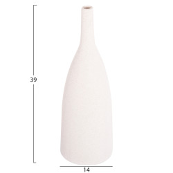 Επιτραπεζιο κεραμικο διακοσμητικο galad hm4634.01 υπολευκο κρυσταλλικο φ14x39υ εκ. ** Επιτραπεζιο κεραμικο διακοσμητικο galad hm4634.01 υπολευκο κρυσταλλικο φ14x39υ εκ. **