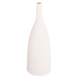 Επιτραπεζιο κεραμικο διακοσμητικο galad hm4634.01 υπολευκο κρυσταλλικο φ14x39υ εκ. **