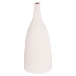 Επιτραπεζιο κεραμικο διακοσμητικο galad hm4635.01 υπολευκο κρυσταλλικο φ14x33,5υεκ **