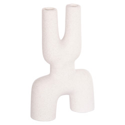 Επιτραπεζιο κεραμικο διακοσμητικο mani hm4642.01 υπολευκο κρυσταλλικο 15,5x6x23,5υεκ **