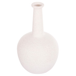 Επιτραπεζιο κεραμικο διακοσμητικο elendil hm4593.01 υπολευκο κρυσταλλικο φ15x25υεκ ** Επιτραπεζιο κεραμικο διακοσμητικο elendil hm4593.01 υπολευκο κρυσταλλικο φ15x25υεκ **