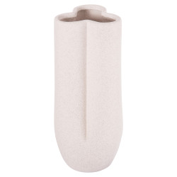 Επιτραπεζιο κεραμικο διακοσμητικο glaζε hm4611.01 κρυσταλλικο υπολευκο φ14x34υεκ **