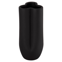 Επιτραπεζιο κεραμικο διακοσμητικο glaζε hm4611.02 μαυρο ματ φ14x34υ εκ. **