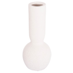 Επιτραπεζιο κεραμικο διακοσμητικο galad hm4616.01 κρυσταλλικο υπολευκο φ11x26υεκ **