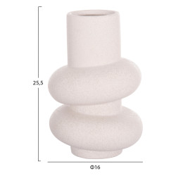 Επιτραπεζιο κεραμικο διακοσμητικο rook hm4627.01 υπολευκο κρυσταλλικο φ16x25,5υεκ ** Επιτραπεζιο κεραμικο διακοσμητικο rook hm4627.01 υπολευκο κρυσταλλικο φ16x25,5υεκ **